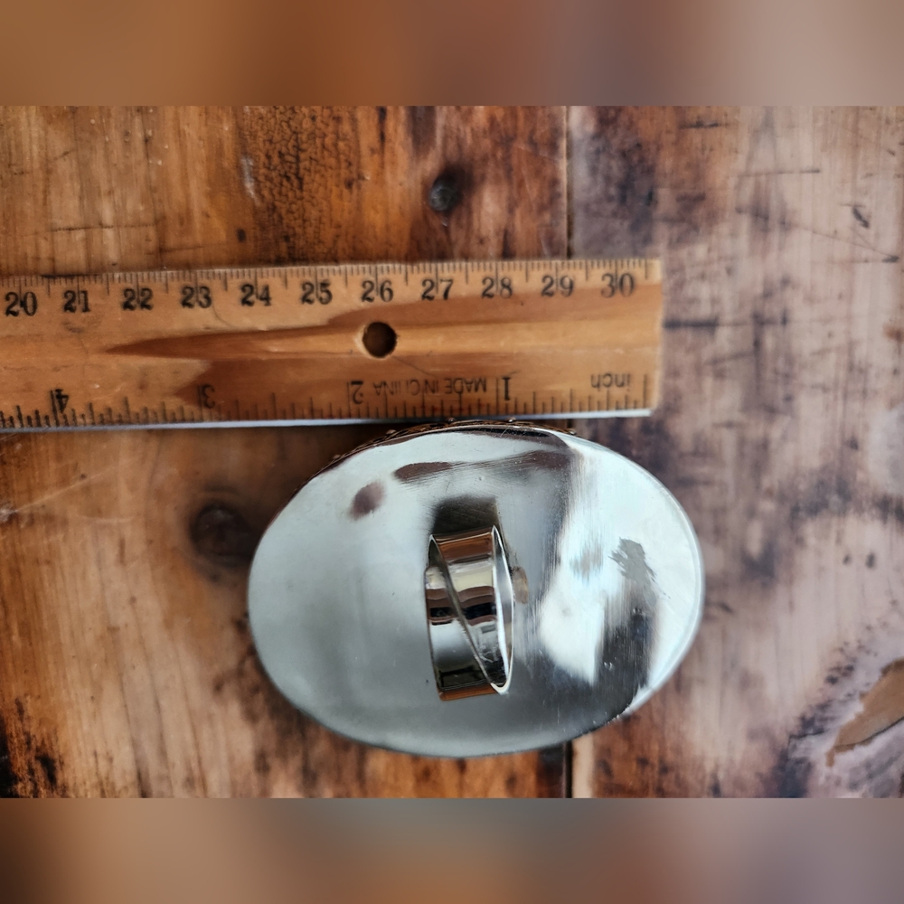 ✨️ Black and Brown Adjustable Modern Ring. Only one available ✨️ - Picture 17 of 17